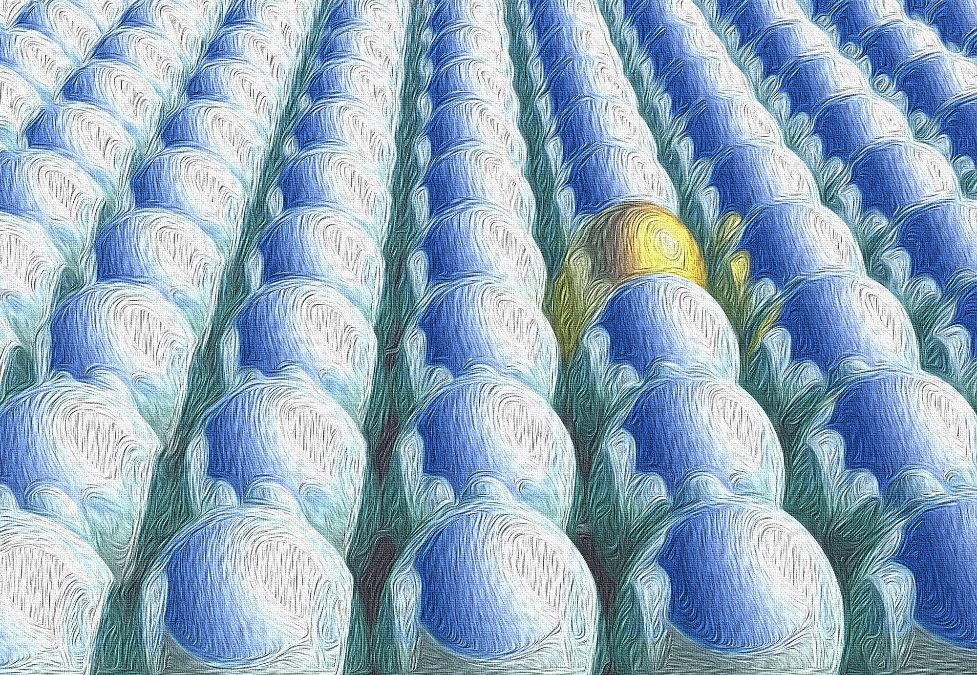 Individuality fine art by David Sloan