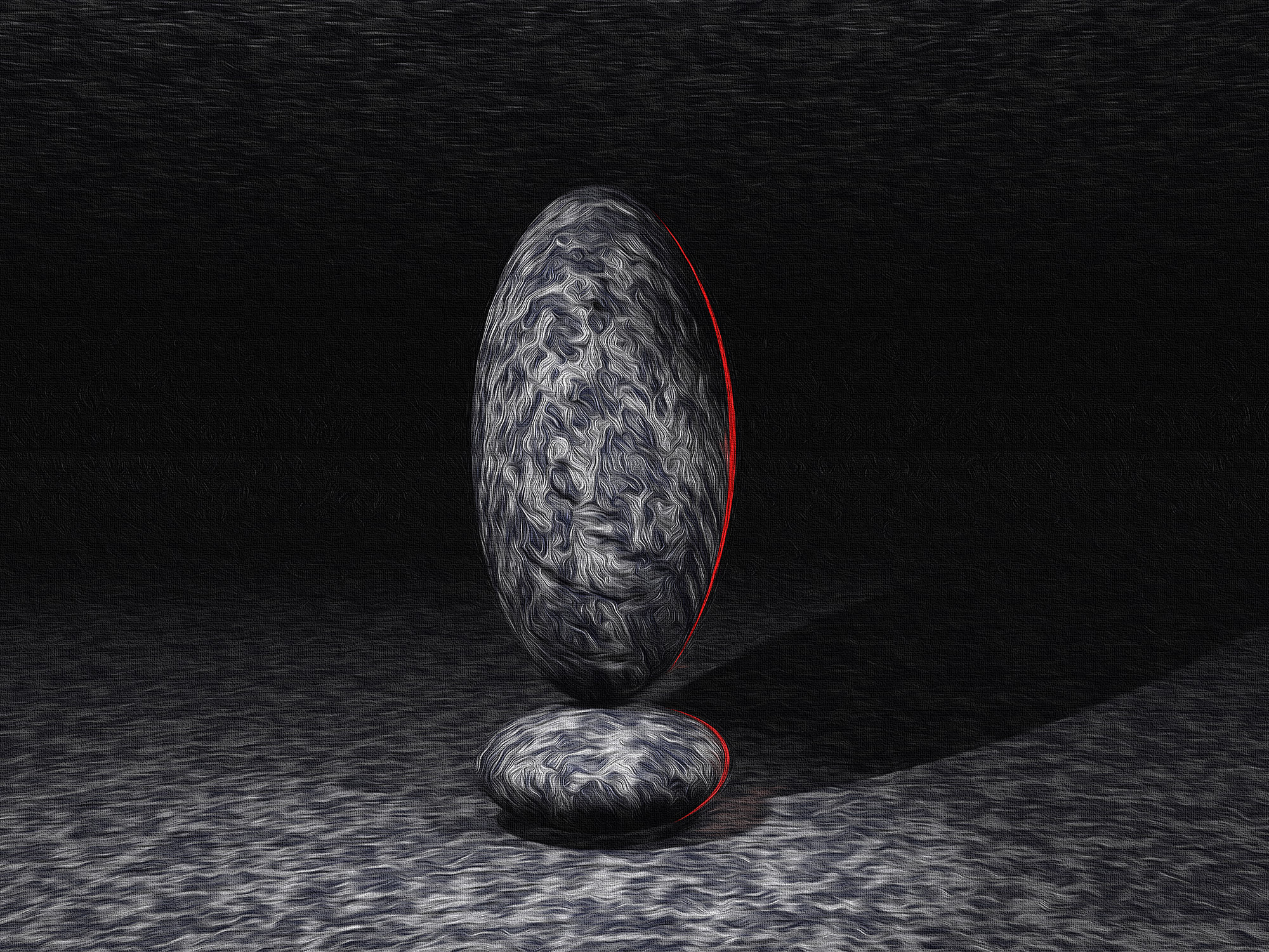 Hard Truth fine art by David Sloan